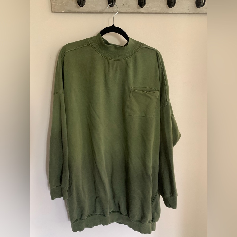 Free People We The Free My So Called Pullover Green